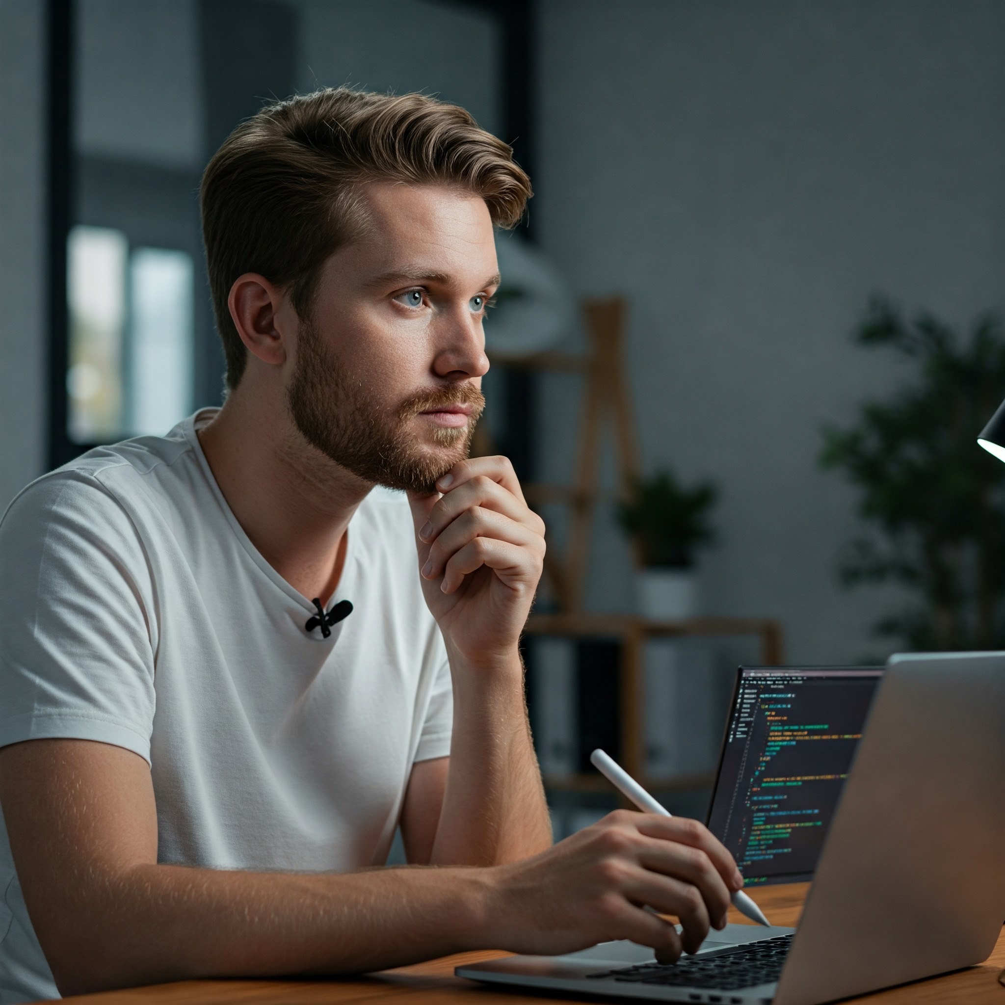 photo of Man Working on Laptop